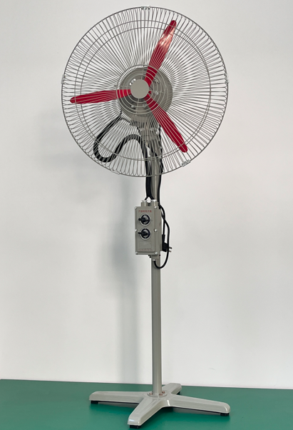 Explosion-Proof Pivoting Fan with Wall Mounting – BFC Series – 0.37kW to 0.75kW – Steel & Aluminum Construction