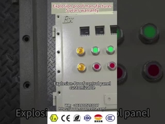 ATEX CNEX Certified Ex Flameproof Control Panel For hazadous industrial Ship EPC Oil Gas Chemical
