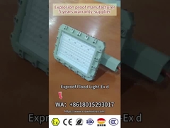 ATEX ExProof LED Lights Street lampu WF2 IP66 CREE beads For Zone 1 Oilfield/Marine 180lm/w 295≤V