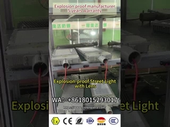 Explosion-Proof LED light Fixture ATEX IECEx approved IP66 WF2 250watt 180lm/w Flameproof