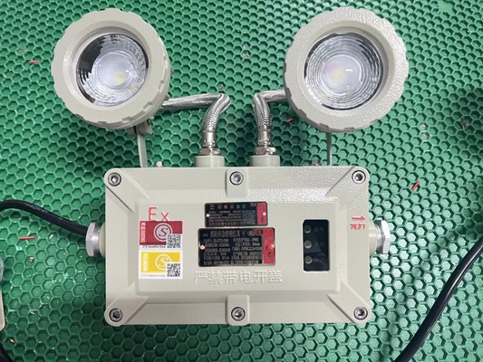2x3W Fireproof LED Emergency Light – 90lm/W, IP66 Rated for Hazardous Areas