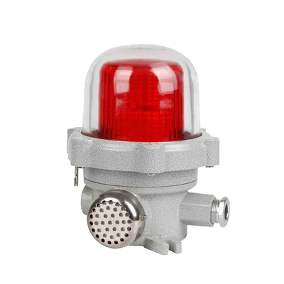 Aluminum Alloy Shell Explosion Proof Audible And Visual Alarms With Led Source Suitable For Zone1,2 &amp;21,22