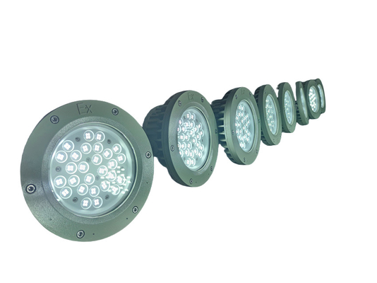 Div 1 ATEX Approved Exproof Flameproof LED Bay Light with WF2 Degree 150Watt 180lm/w