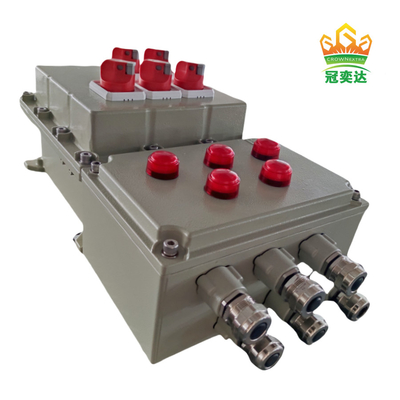 Flameproof IP66 Ex Db Eb IIC T6 Gb Ex Tb IIIC T80.C Db Wall Mount Aluminum Control Panel