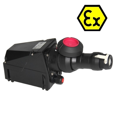 ATEX Safe Explosion Proof Plug and Socket for Sewage Treatment Plants and Automotive Spray Paint Shops