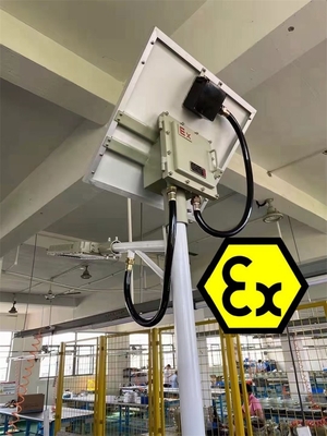 Explosion Proof Led Street Solar Lighting Fixture WF2 IP66 Over Current Resistance