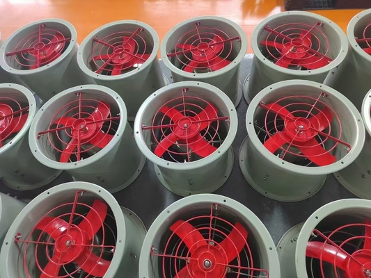 ATEX CNEX Certified IP54 Explosion Proof Exhaust Fan For Division1 2 21 22 Area 2000-10800m3/h