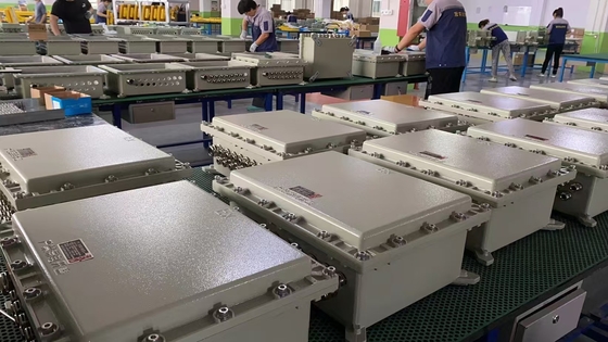 Rated Current Explosion Proof Control Panels Certified ATEX CNEX ISO9001 Hanging Mounting
