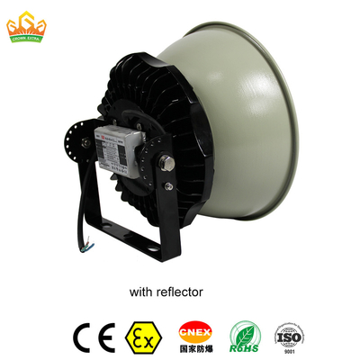 WF2 Rated Explosion Proof LED High Bay Lights ATEX IECEx RoHS ISO9001 CCC Certification Aluminium Housing