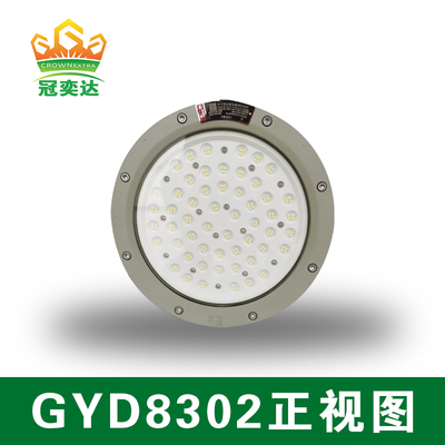 Explosion Proof High Bay LED Light for Hazardous Areas (100W-200W, IP66) – Aluminum Alloy, Ceiling/Wall Mount, 120lm/W