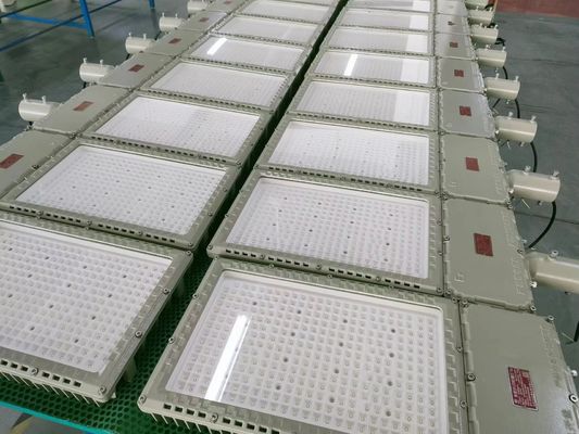 Changzhou Company Information Explosion Proof LED Flood Light with 115-130 Lm/W Luminaire Efficiency 0.95 Power Factor