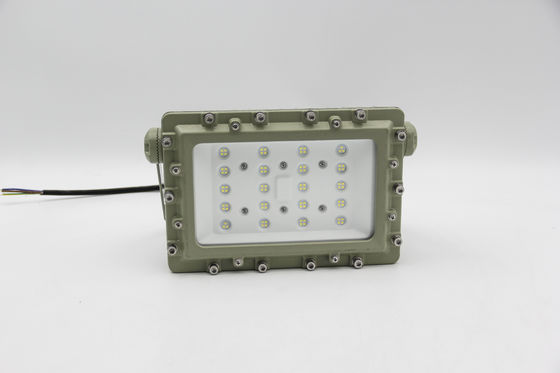 ATEX/IECEx Certification Aluminum Alloy Material LED Explosion-Proof Floodlight IP66 WF2 Anti-Corrosion Lamp