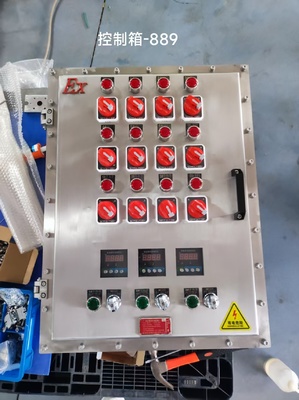 Aluminum Alloy Ex D E IIC Explosion Proof IP66 Control Panel 225A Explosion Proof Box For Industry
