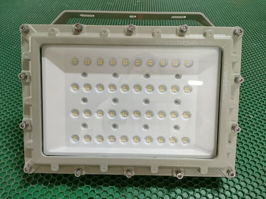 5‑Year Full Warranty Risk‑Area LED Industrial Flood Luminaire IP66 50‑240W 140lm/W ATEX IECEx Validated Zone 1 & 2