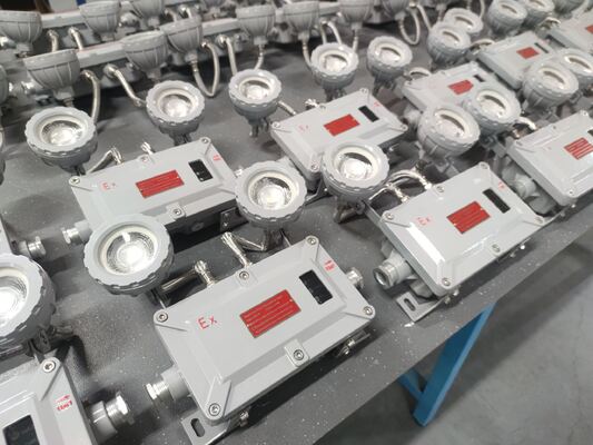 180min Flameproof Emergency Light Twin Spot for Zone 1/21 Hazardous Locations with ATEX Certified