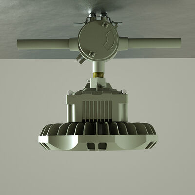 Lifetime greater than 50000h explosion proof high bay luminaire featuring thd under 20 percent ideal for hazardous zone lighting applications