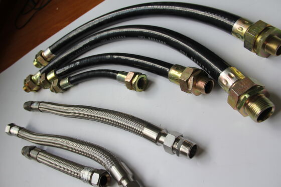 Explosiom Proof Flexible PVC Conduit Metal Stainless Steel High Pressure Flexible Hoses Pipe