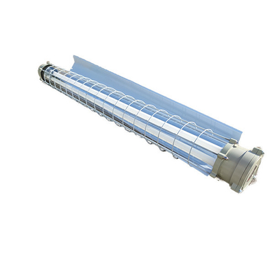 High Strength Stainless Steel Explosion Proof Fluorescent Tube Light 18-36w 100lm/w Ex-proof Linear Light