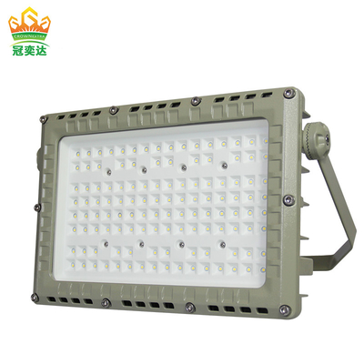 Outdoor Temporary Explosion Proof Led Flood Light Ip65 100w With Aluminium Plate