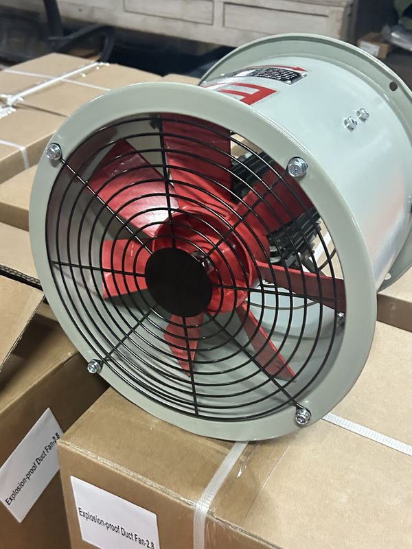 Ex Mark Ex Db IIB 180W-1500W Explosion Proof Axial Fan For Oil ...