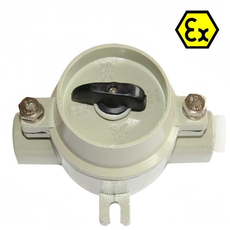 380VAC Flameproof Electrical Switch For Hazardous Locations With On ...