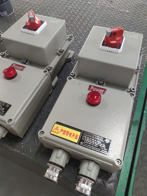 ATEX Explosion Proof Lsolator Box IP66 Anti corrsion Aerospace Grade ...