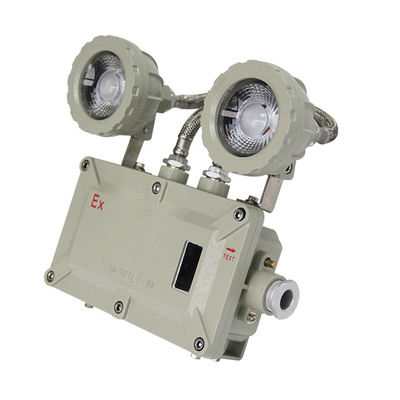 Wall Mounted 220v Double Heads 90 Min Emergency Time 20*3w Explosion Proof LED Emergency Fire Light