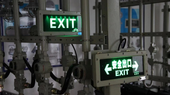 Hot Selling 3 W Alluminum Alloy  Explosion Proof Emergency Exit Lights Powered By LED Light Source Outdoor/ Indoor