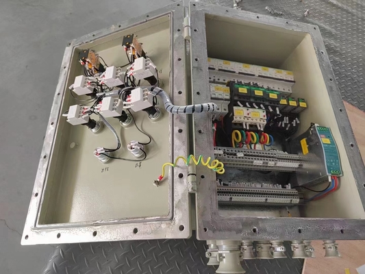 IP65 Explosion Protection Panel Box With Powder Coating Finish Aluminum ≤225A Voltage Explosion Proof Panels