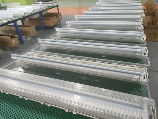 IP66 2*18W 100lm/w Explosion Proof Led Tube Light For Zone 1 2 Zone 21 22