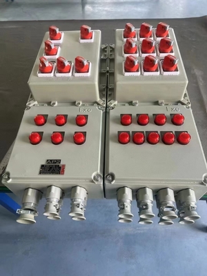 IP65 ≤225A Voltage Aluminum alloy explosion proof control panel for Hazardous Areas Outdoor/Industrial