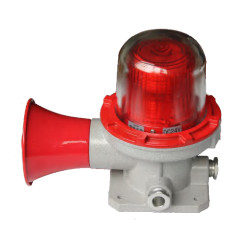 Aluminum Alloy Shell Explosion Proof Audible And Visual Alarms With Led Source Suitable For Zone1,2 &amp;21,22