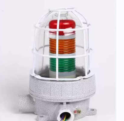 Aluminum Alloy Shell Explosion Proof Audible And Visual Alarms With Led Source Suitable For Zone1,2 &amp;21,22