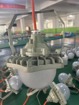 Indoor/Outdoor Explosion Proof LED Lighting Anodizing Coating 6000K Color Temperature