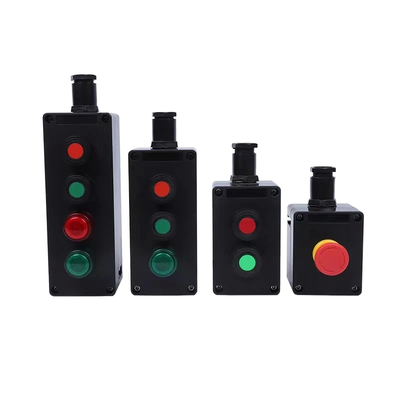 Surface Mount 2 Pole Explosion Proof Switch with IP65 Protection Level and Ex Db IIC T6 Gb Classification