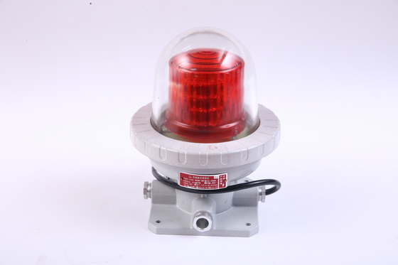 Waterproof Explosion Proof Led Light Alarm Audible And Visual Alarm  5-40W 180DB with 150 times/min
