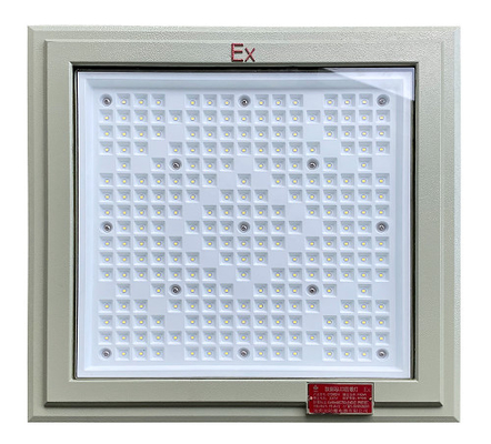Outdoor Explosion Proof Led Light 18*18 Inch Square Shape 100-250w Gas Station Light