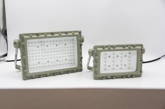 140lm/W Red Color Explosion Proof LED Lights With AC/DC Input And IP66 Rating