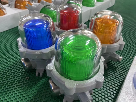 Hot Selling 5-40w Warning Lamps Illuminate Emergencies 120-180db Explosion Proof Audible And Visual Alarms
