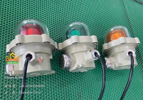 120-180db Decibel Explosion Proof Alarm Lights For Chemical Processing Plants