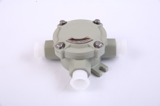 Aluminium Alloy Shell Die Casting 20A Explosion Proof Junction Box For Steel Pipe And Cable Wiring