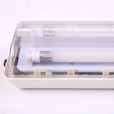 50/60Hz Frequency Explosion Proof Fluorescent Light 120-140C Beam Angle 9-14mm Cable Specifications