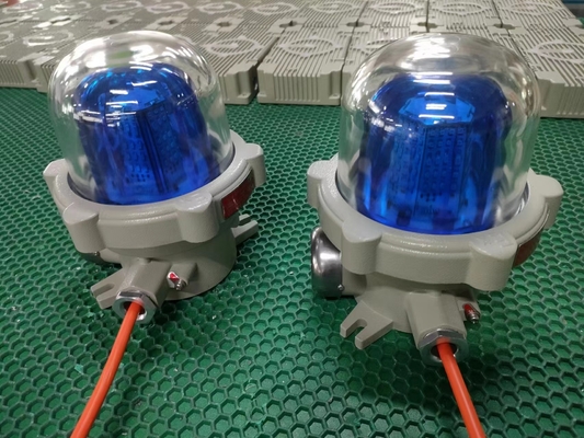 5-40W 120-180db Customization Warning Lights with II 2 G Ex Mark and 150 Flashes/min