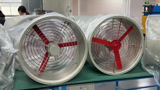 Industrial 1450r/m Explosion Proof Exhaust 300mm Diameter Fan Safe And High-Performance Ventilation For Hazardous Areas