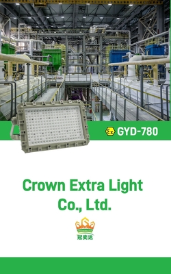ATEX IECEx RoHS CNEX 150W Explosion Proof Led Light  For Industrial Lighting 5 year warranty