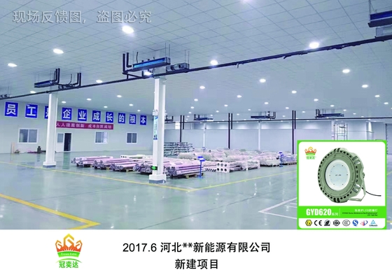 ATEX CE RoHS LED Explosion Proof Lighting Fixture for Refinery OIL Gas Station