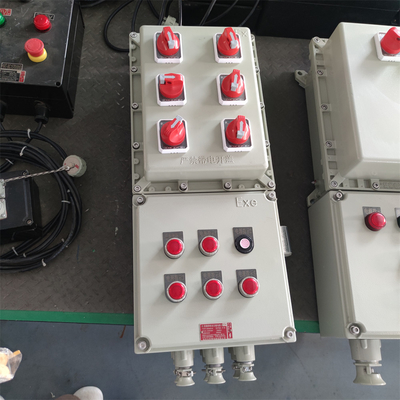 IP66 Explosionproof Flameproof Control Panels WF2 With Custom Cable Entry ATEX Certified