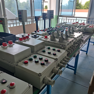 IP66 Explosionproof Flameproof Control Panels WF2 With Custom Cable Entry ATEX Certified