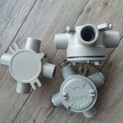 4" 1" Round Explosion Proof Junction Box – ATEX & IECEx Certified Class I Div 1 & II B, II C, IP66 Rated for Oil & Gas, Hazardous Locations