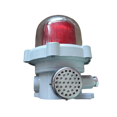 Explosion Proof Warning audible and visual Alarm Lights ATEX Industrial Grade For Hazardous Locations 120-180DB